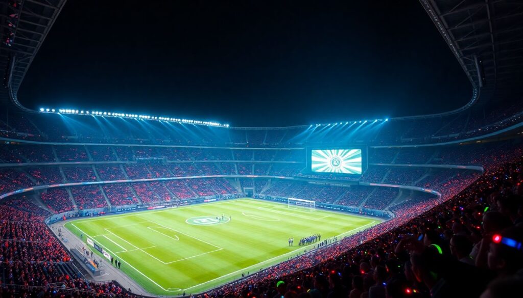 Как создаются впечатляющие перформансы на выездных матчах: история и технологии - иллюстрация