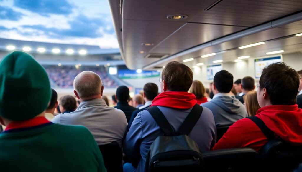 Как скоординировать действия фанатских групп на выезде - иллюстрация