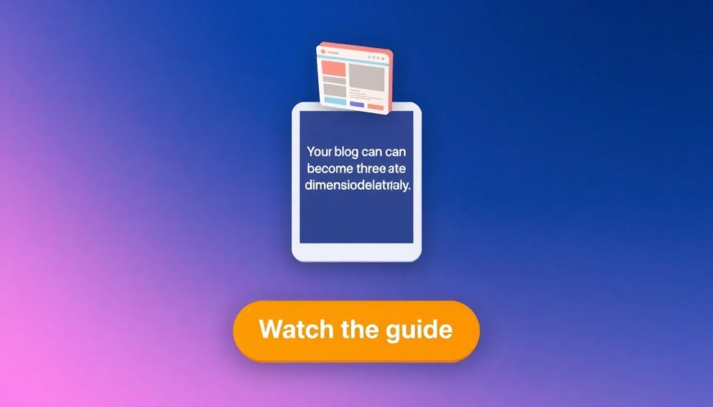 Как создать запоминающийся баннер с эффектом 3D - иллюстрация