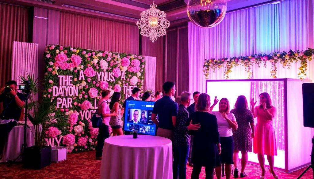 Как организовать фотозону на выездной арене - иллюстрация