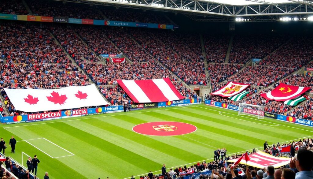 Как выбрать материалы для баннеров и перформансов на матчах - иллюстрация