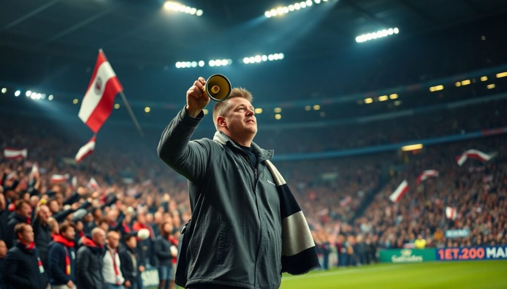 Роль капитанов и лидеров фанатов в выездной поддержке - иллюстрация