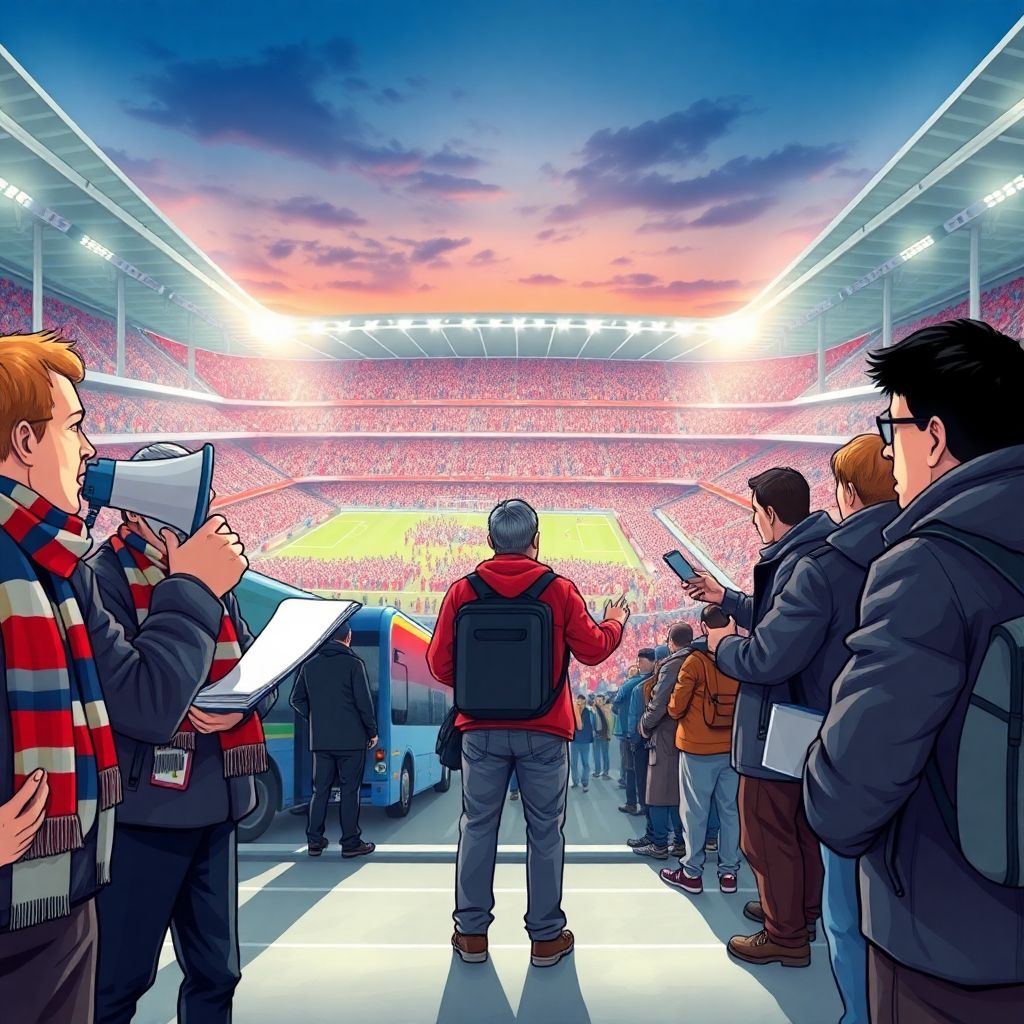 Роль капитанов и лидеров фанатов в выездной поддержке команды