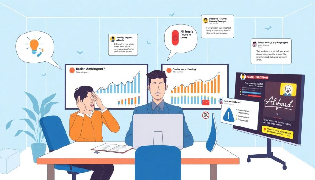 Безопасность участия в перформансах и баннерах - иллюстрация