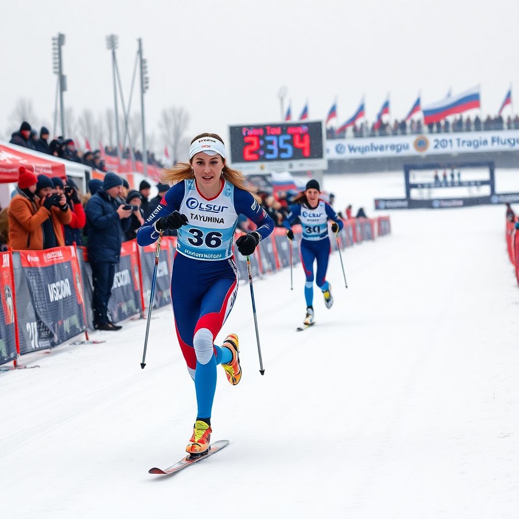Пантрина победила в спринте на этапе Кубка России в Кирово-Чепецке