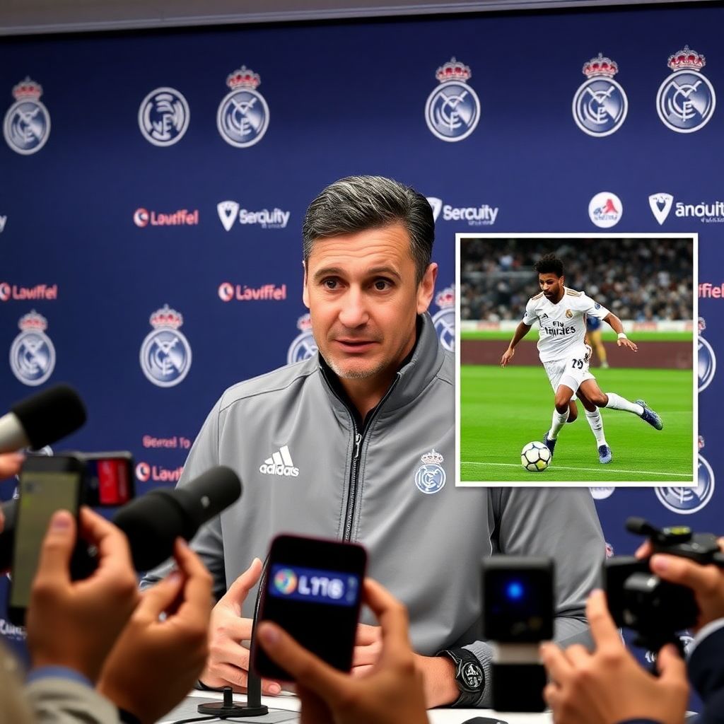 Арбелоа о Винисиусе в «Реале»: пока в топ‑форме, скамейка ему не грозит