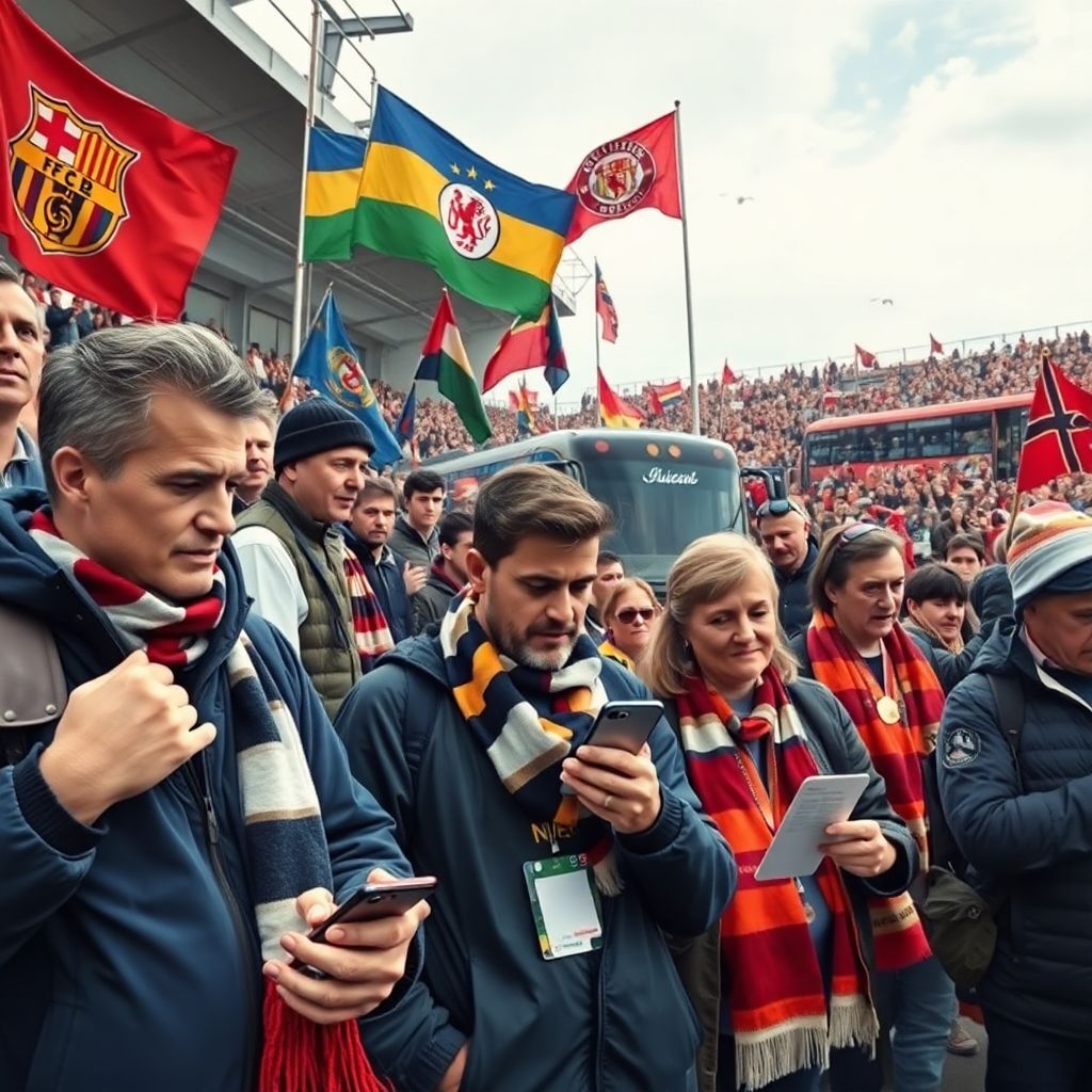 Повседневная жизнь болельщиков и их ритуалы перед выездами на матчи