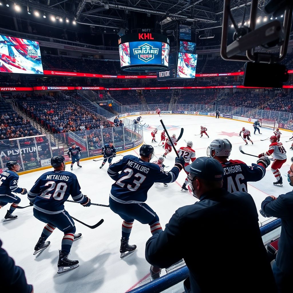 Металлург – Автомобилист: где смотреть онлайн 10 февраля и прогноз