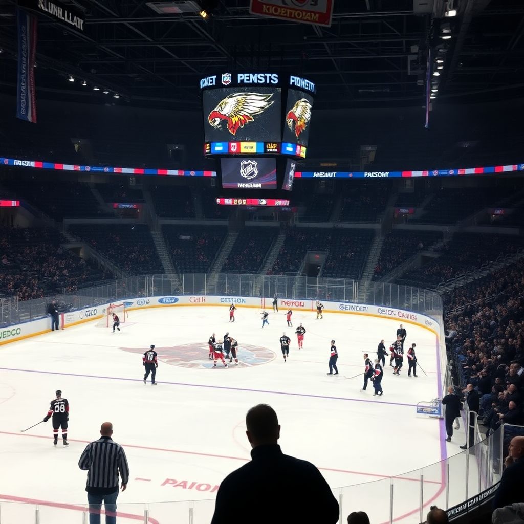 Матч КХЛ Сочи – Торпедо остановлен из‑за авиационной угрозы в регионе